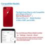 Vimour Back Glass Replacement for iPhone 8 Plus 5.5 Inches All Carriers with Pre-Installed Camera Lens, Bracket, Adhesive and Repair Tool Kits (Red)