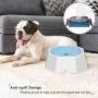 UPSKY Dog Water Bowl, No Spill Pet Water Bowl, Slow Water Feeder Dog Bowl with No-Skid Bottom, Pet Water Dispenser for Dogs and Cats