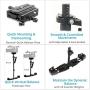 FLYCAM Vista-II Arm Vest with Redking Stabilizer Steadycam | Dual Arm Body Mount Stabilization System for DSLR Video Canon Nikon Sony Film Cinema Camera Camcorders up to 7kg/15.4lb +Bag (FLCM-VSTA-RK)