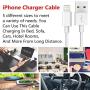 Lightning Charger Cable iPhone Charger Cable 5 Pack 6FT USB Fast Charging Syncing Cord Cables Compatible iPhone XS/Max/XR/X/8/8Plus/7/7P/6S/iPad/IOS White sharllen