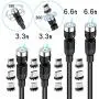360°& 180°Rotation Magnetic Charging Cable, AMZLIFE 3 in 1 Magnetic Phone USB Cable, 4-Pack Box Contains - 2 x 3.3ft and 2 x 6.6ft, Compatible with Mirco USB, Type C Smartphone and iProduct Device 360°& 180°Rotation Magnetic Charging Cable, AMZLIFE 3 in 1 Magnetic Phone USB Cable, 4-Pack Box Contains - 2 x 3.3ft and 2 x 6.6ft, Compatible with Mirco USB, Type C Smartphone and iProduct Device