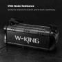 50W(70W Peak) Wireless Bluetooth Speakers Built-in 8000mAh Battery Power Bank, W-KING Outdoor Portable Waterproof TWS, DSP, NFC Speaker, Powerful Rich Bass Loud Stereo Sound