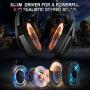RGB LED Gaming Headset PS4 Headset Gamer Headset for Xbox one Headset Gaming Headphone with Surround Sound Noise Canceling Microphone