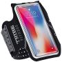 TRIBE Premium Running Armband & Phone Holder for iPhone X, Xs, Xs Max, Xr, 8, 7, 6, Plus Sizes, Galaxy S9, S8, S7, S9/S8 Plus, Note with Adjustable Elastic Band & Key/Card Slot - 100% Lycra
