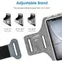 JETech Cell Phone Armband Case for Apple iPhone SE(2020)/11/11 Pro/XR/XS/X/8 Plus/7 Plus/8/7/6s/6, Samsung Galaxy S10/S9/S9+, Adjustable Band, w/Key Holder and Card Slot, for Running, Walking, Hiking