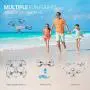 SNAPTAIN A10 Mini Foldable Drone with 720P HD Camera FPV WiFi RC Quadcopter w/Voice Control, Gesture Control, Trajectory Flight, Circle Fly, High-Speed Rotation, 3D Flips, G-Sensor, Headless Mode SNAPTAIN A10 Mini Foldable Drone with 720P HD Camera FPV WiFi RC Quadcopter w/Voice Control, Gesture Control, Trajectory Flight, Circle Fly, High-Speed Rotation, 3D Flips, G-Sensor, Headless Mode