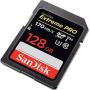 SanDisk 128GB Extreme PRO SDXC UHS-I Card - C10, U3, V30, 4K UHD, SD Card - SDSDXXY-128G-GN4IN