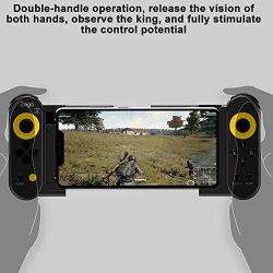 Mobile Game Controller, Wireless 4.0 Mobile Controller Joystick Gamepad for GALAXYS10/S10+ NOTE9 Phone XR XS Phone 11 Most iOS/Android Smart Phone Tablet PC