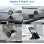 Magnetic Phone Car Mount - FLOVEME 360° Rotate Magnetic Cell Phone Holder for Car Dashboard Hands Free Phone Magnet Car Mount for iPhone 11 Pro Xs Max X XR 8 7 6 Samsung Note 10 9 S11 S10 S9 S8 Plus