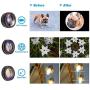 APEXEL Phone Camera Lens with 18x Telephoto Lens+Fisheye,Macro/Wide Angle Lens+Star,Kaleidoscope Filter+Tripod and Shutter 8 in 1 Cell Phone Lens Kit Fit For iPhone and other Smartphone