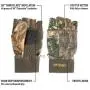 Hot Shot Men’s Camo Bulls-Eye Fleece Pop-Top Mittens – Realtree Edge Outdoor Hunting Camouflage