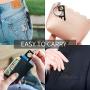 HUFEEOH No Touch Door Opener Keychain Multiple Tools, Black Hand EDC Door Opener Tools for Infected Surfaces, Touchscreens, Handles, Buttons and more… (3-pack)