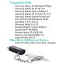 iPhone to Android Adapter, HkittyXiong Apple Lightning to Micro USB Cable Adaptor Charge Sync Connector for Smartphone, Tablet, GPS, Power Bank Through Apple Lighting Cable