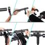 Enmoo Bike Handlebar Extender Aluminum Alloy Bicycle Handlebar Extension Bracket Bicycle Accessories for Holding Lamp Speedometer GPS Phone Mount Holder