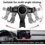LUNQIN Car Phone Holder for 2019-2020 Toyota RAV4 Auto Accessories Navigation Bracket Interior Decoration Mobile Cell Phone Mount