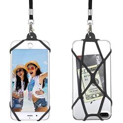 Gear Beast Universal Web Cell Phone Lanyard Compatible with iPhone, Galaxy & Most Smartphones, Includes Phone Case Holder,Neck Strap