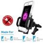 Macally Universal Air Vent Car Mount Phone Holder for iPhone Xs Xs Max Xr X 8 8 Plus 7 7+ 7s 6s Plus 6s 6 SE Samsung Galaxy S9 S9+ Note 9 S8 Edge S7 S6 Note 5 Pixel Moto, Cell Phones GPS (MVENTHOLDER)