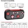 DoinMaster IPEGA Portable Bluetooth Gamepad Wireless Game Controller for Android & iOS Smartphone,iPhone,iPad,Tablet,SmartTV,Nintendo Switch,TV Box,PC (Win 7/8/10) with Protective Travel Case & Holder