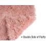 Luciphia Puppy Dog Blankets,Faux Fur Pet Blanket Soft Flannel Throw for Cats Rabbits Pink Small