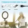 10" Selfie Ring Light with Extendable Tripod Stand & Cell Phone Holder for Live Streaming/Tiktok/Makeup, Yesker Led Ringlight for YouTube Video, Compatible with iPhone/Android 10" Selfie Ring Light with Extendable Tripod Stand & Cell Phone Holder for Live Streaming/Tiktok/Makeup, Yesker Led Ringlight for YouTube Video, Compatible with iPhone/Android