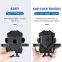 Phone Holder for Car,Universal Long Neck Car Mount Holder Compatible iPhone Xs XS Max XR X 8 8 Plus 7 7 Plus Samsung Galaxy S10 S9 S8 S7 S6 LG Nexus Sony and More（Black）