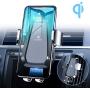 VICSEED Wireless Car Charger, 3rd Generation 10W Qi Fast Charging Auto-Clamping Car Phone Mount Wireless Charger CD Slot Air Vent Phone Holder for iPhone 11 Pro Max Xs Xr SE Galaxy Note 9 S10 S20 etc