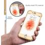 ORETECH iPhone 6S Plus Case, iPhone 6 Plus/6S Plus Case with [2 x Tempered Glass Screen Protector] 360° Shockproof Protective Hard PC+Soft TPU Silicone Cover for iPhone 6 Plus/6s Plus - 5.5 Gold