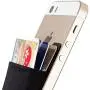 Sinjimoru Card Holder for Back of Phone, Stick on Wallet functioning as Credit Card Holder, Phone Wallet and iPhone Card Holder / Card Wallet for Cell Phone. Sinji Pouch Basic 2, Black Sinjimoru Card Holder for Back of Phone, Stick on Wallet functioning as Credit Card Holder, Phone Wallet and iPhone Card Holder / Card Wallet for Cell Phone. Sinji Pouch Basic 2, Black