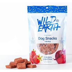 Wild Earth Clean Protein Dog Treats with superfood Koji