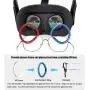 AMVR Lens Anti-Scratch Ring Protecting Myopia Glasses from Scratching VR Headset Lens Compatible for Oculus Quest, Rift S or Oculus Go AMVR Lens Anti-Scratch Ring Protecting Myopia Glasses from Scratching VR Headset Lens Compatible for Oculus Quest, Rift S or Oculus Go
