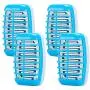 Shootingstar Bug Zapper Indoor Plug in, Indoor Mosquito Killer for Home, Electric Mosquito and Gnat Zapper Trap Lamp Eliminates Flying Pests 4 Pack Shootingstar Bug Zapper Indoor Plug in, Indoor Mosquito Killer for Home, Electric Mosquito and Gnat Zapper Trap Lamp Eliminates Flying Pests 4 Pack