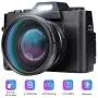 Digital Camera Vlogging Camera for YouTube 30MP Video Recorder Camcorder 180 Degree Rotation 3.0Inch LCD Screen 16X Digital Zoom KOMERY Interchangeable-Lens Digital Cameras, 2 Batteries Digital Camera Vlogging Camera for YouTube 30MP Video Recorder Camcorder 180 Degree Rotation 3.0Inch LCD Screen 16X Digital Zoom KOMERY Interchangeable-Lens Digital Cameras, 2 Batteries