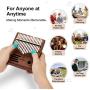 Kalimba 17 Keys Thumb Piano with Hardshell Case, Waterproof Protective Box, Easy to Learn Portable Musical Instrument, Gift for Kids Adult Beginners