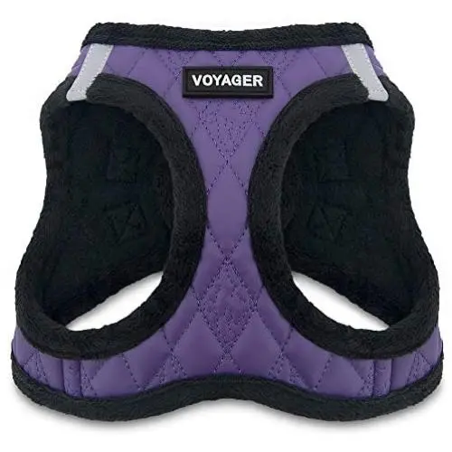 Voyager Step-in Plush Dog Harness - Soft Plush, Step in Vest Harness for Small and Medium Dogs by Best Pet Supplies Voyager Step-in Plush Dog Harness - Soft Plush, Step in Vest Harness for Small and Medium Dogs by Best Pet Supplies