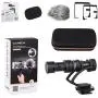 Camera Microphone Comica CVM-VM10II B Super-Cardioid Directional Condenser Video Shotgun Microphone for Canon Nikon, Sony Panasonic Olympus Fuji Cameras,Android Smartphone Mic(with Wind Muff) Camera Microphone Comica CVM-VM10II B Super-Cardioid Directional Condenser Video Shotgun Microphone for Canon Nikon, Sony Panasonic Olympus Fuji Cameras,Android Smartphone Mic(with Wind Muff)