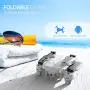 SNAPTAIN A10 Mini Foldable Drone with 720P HD Camera FPV WiFi RC Quadcopter w/Voice Control, Gesture Control, Trajectory Flight, Circle Fly, High-Speed Rotation, 3D Flips, G-Sensor, Headless Mode SNAPTAIN A10 Mini Foldable Drone with 720P HD Camera FPV WiFi RC Quadcopter w/Voice Control, Gesture Control, Trajectory Flight, Circle Fly, High-Speed Rotation, 3D Flips, G-Sensor, Headless Mode