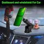KSACLE Car Phone Mount, Phone Holder Pop Car Mount Air Vent Out Stand Car Mount, Universal Phone Holder for Car, 360 Degrees Dashboard Desk Wall Bracket for GPS Navigation and Any Smartphones KSACLE Car Phone Mount, Phone Holder Pop Car Mount Air Vent Out Stand Car Mount, Universal Phone Holder for Car, 360 Degrees Dashboard Desk Wall Bracket for GPS Navigation and Any Smartphones