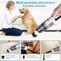 Handheld Cordless Vacuum Cleaner, FUJIWAY 7500PA Strong Suction Wet Dry Use Portable Rechargeable Car Vacuum Cleaners with 120W Cyclonic Motor, Hand Held Vac for Home Car Pet Hair And Office Cleaning
