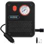 NoOne Portable Air Compressor Pump, 12V DC Mini Car Tire inflator Gauge for Car/Bicycle/Motorcycle/Ball/Air Matresses 120W 150PSI NoOne Portable Air Compressor Pump, 12V DC Mini Car Tire inflator Gauge for Car/Bicycle/Motorcycle/Ball/Air Matresses 120W 150PSI