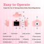 Kids Digital Camera,MERLINAE Mini Video with 2.0 inch Screen for Children Birthday Gift,Children Toy Action Toddler Recorder 1080P for Boys Girls Age 3-12 Education Pink