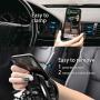 JunDa Phone Holder for Car Universal Smartphone Car Air Vent Mount Holder 360-Degree Rotation  Compatible with  4 to 7 inch Cell Phone