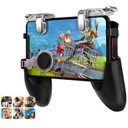 RONSHIN Wireless Controller,for PUBG Game Gamepad Mobile Phone Game Controller L1R1 Shooter Trigger Fire Button for Knives Out Gifts for Boys