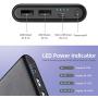 Portable Charger 26800mAh Power Bank, Ultra-High Capacity Universal External Battery Pack with 4 LED Indicator Dual USB Ports Battery Backup for Smart Phones,Tablet and More-[Black]