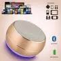 NUBWO Portable Bluetooth Speaker with Enhanced Bass and Stereo Sound, 8H Playtime, Bulti in Mic, Mini Wireless Speaker Portable for Phone, iPad, Mac, Tablet, Echo(Gold)