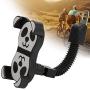 Enrilior 360° Rotating Mobile Phone Bracket Drop Resistance Rearview Mirror Holder for Bicycle Motorcycle Electric Bike