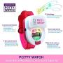 Potty Time: The Original Potty Watch | Newly Improved 2020 ~ Water Resistant | Toddler Toilet Training Aid, (Set Automatic Timers with Music for Gentle Reminders), Pink