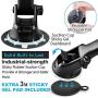 Magnetic Phone Car Mount,APPS2Car Universal Dashboard Windshield Industrial-Strength Suction Cup Car Phone Mount Holder with Adjustable Telescopic Arm,6 Strong Magnets,for All Cell Phones