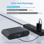 Portable AC Outlet Power Bank, Universal 116Wh/30000mAh External Battery with 120W Pure Sine Wave Backup Battery Pack, 45W Type-C PD High-Speed Charger for Laptop, Nintendo, iPad, iPhone 11/Pro/Max