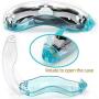 Uniswim One-Piece Swimming Goggles UV Protection Professional Clear Swim Goggles Anti Fog No Leaking UV Protection Outdoor Triathlon Training Swim Goggles Comfortable for Adults Men Women Youth