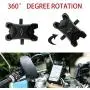 Bike Cell Phone Holder, BicycleStore 360° Rotation Truactive Bike Phone Mount Universal Spin Bicycle Smartphone Stand Compatible with 4.5 to 7.2 Inches Phones with Stainless Steel Clamp Arms Bike Cell Phone Holder, BicycleStore 360° Rotation Truactive Bike Phone Mount Universal Spin Bicycle Smartphone Stand Compatible with 4.5 to 7.2 Inches Phones with Stainless Steel Clamp Arms